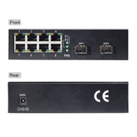 8x 10/100/1000Base-TX To 2x 1000Base-FX Plug-in Module Spec SFP Port Fiber Swtich | FC-GA208